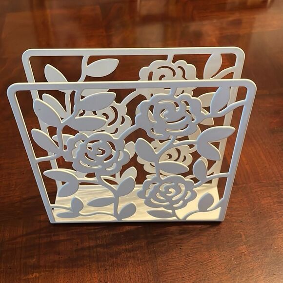 IKEA Metal Roses Napkin Holder New - Picture 4 of 7